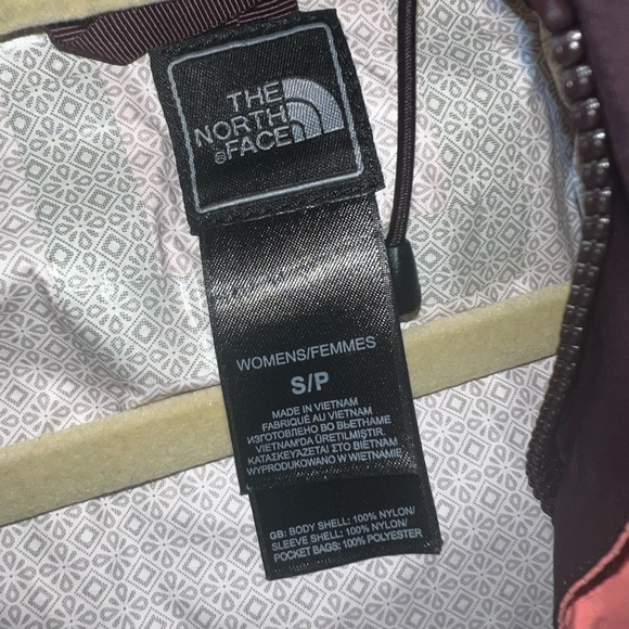 The North Face Women's Vibrant Coral Rain Jacket - Picture 2 of 2